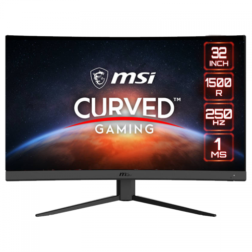 MSI G32C4X 32 INCH FHD 1500R Curved Gaming Monitor Black | 9S6-3DA61T-043